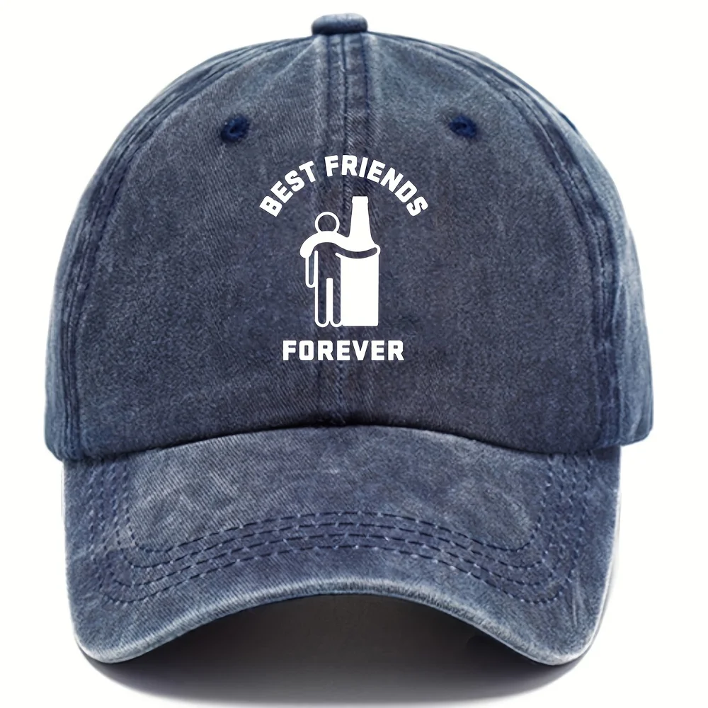 Unisex Vintage Washed Distressed Baseball Cap, Funny 