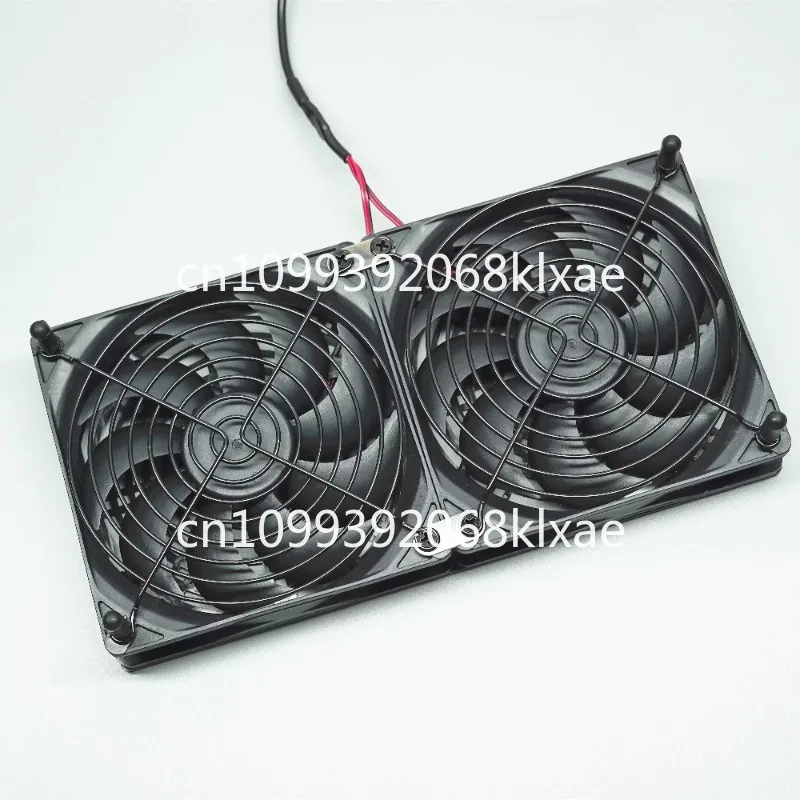 router radiator, set top network box, broadband cat heat dissipation bracket base, silent 12CM fan USB