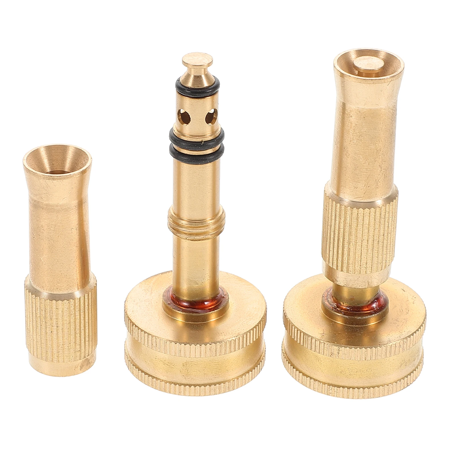 

2 Pcs Copper Spray Gun 60g Brass Hose Nozzle Garden Irrigation Adjustable Watering Car Washing High Pressure Resistant