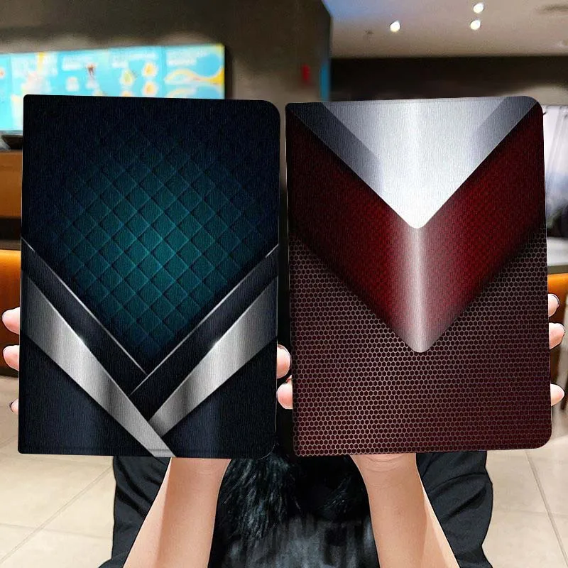 

Крутой чехол из карбона для iPad Pro, Air, Mini 2, 3, 4, 5, 6, 7, 6-го, 7-го, 10-го, 11-го поколений, 10.2, 9.7, 10.5, 11 дюймов, складной, подарок