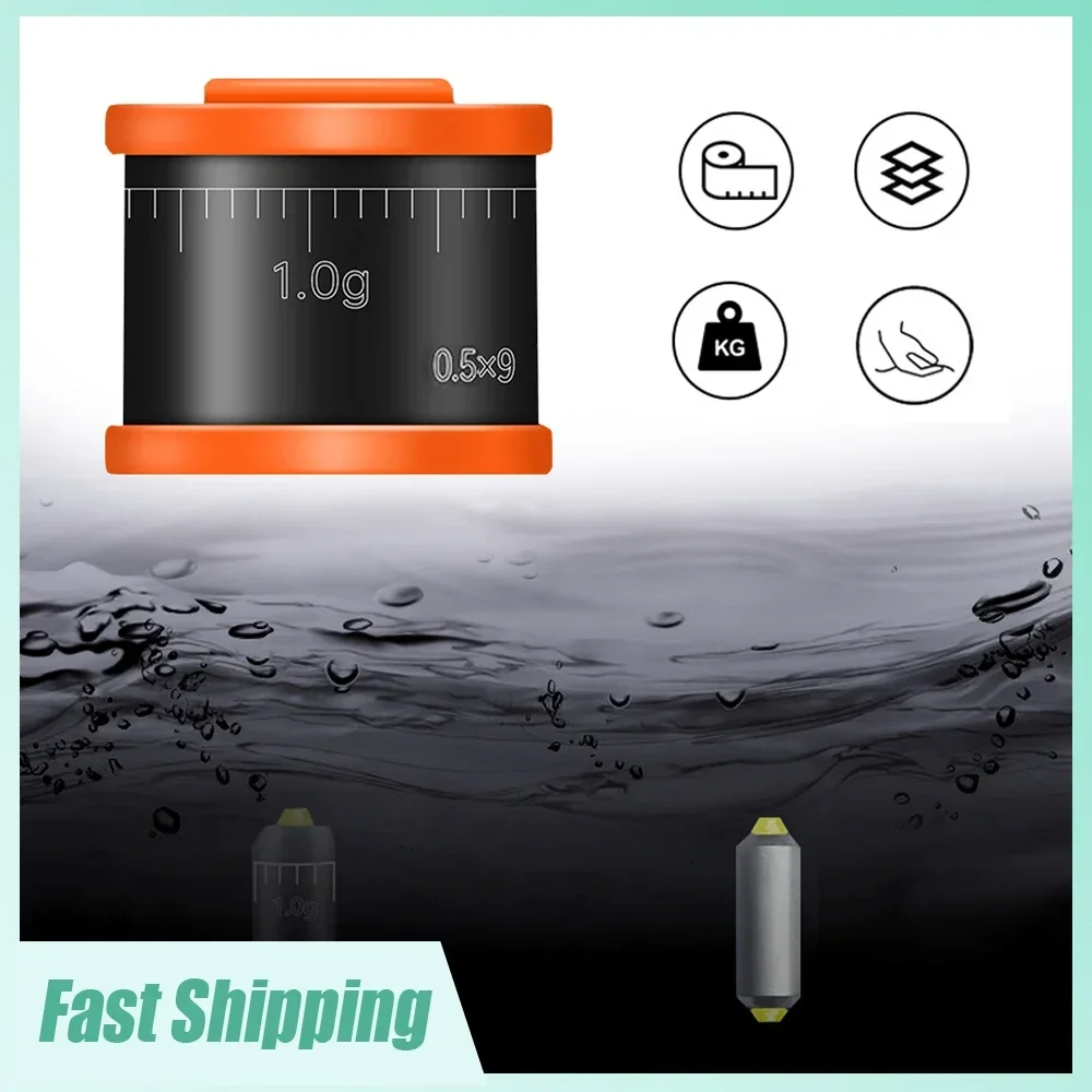 

1pc Fishing with Weight Scale Sinker Tool Fishing Soft Lead Sinker Sheet Roll Strip Fishing Scale Fish Tackle Tools Accessories