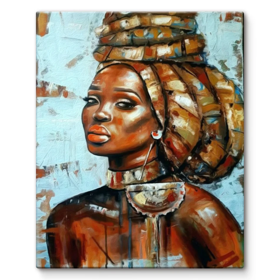 

SDOYUNO Paint By Numbers Indian women Art Supplies hobby Color Markers Paint Brushes Canvas Picture Diy Crafts Picture Drawing