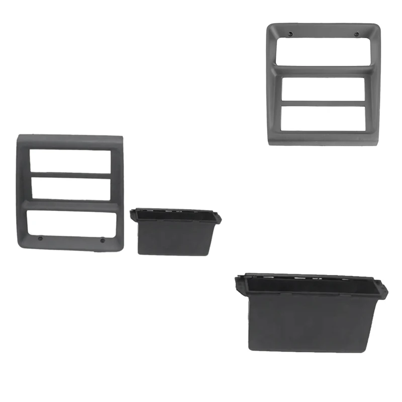 Car Instrument Cover Storage Tape Box For VW Jetta MK2 1990-1998 Dashboard Radio Organiser Box Replacement Parts Accessories