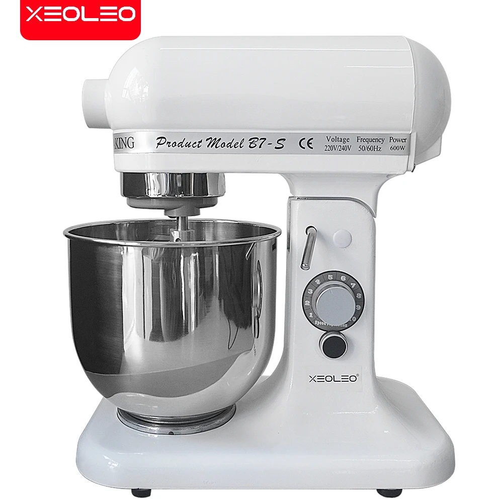 XEOLEO حامل كهربائي Mixe 380 واط خلاط متعدد الوظائف الكواكب 7 لتر وعاء 10 سرعة منخفضة الضوضاء آلة خلاط المطبخ خافق البيض