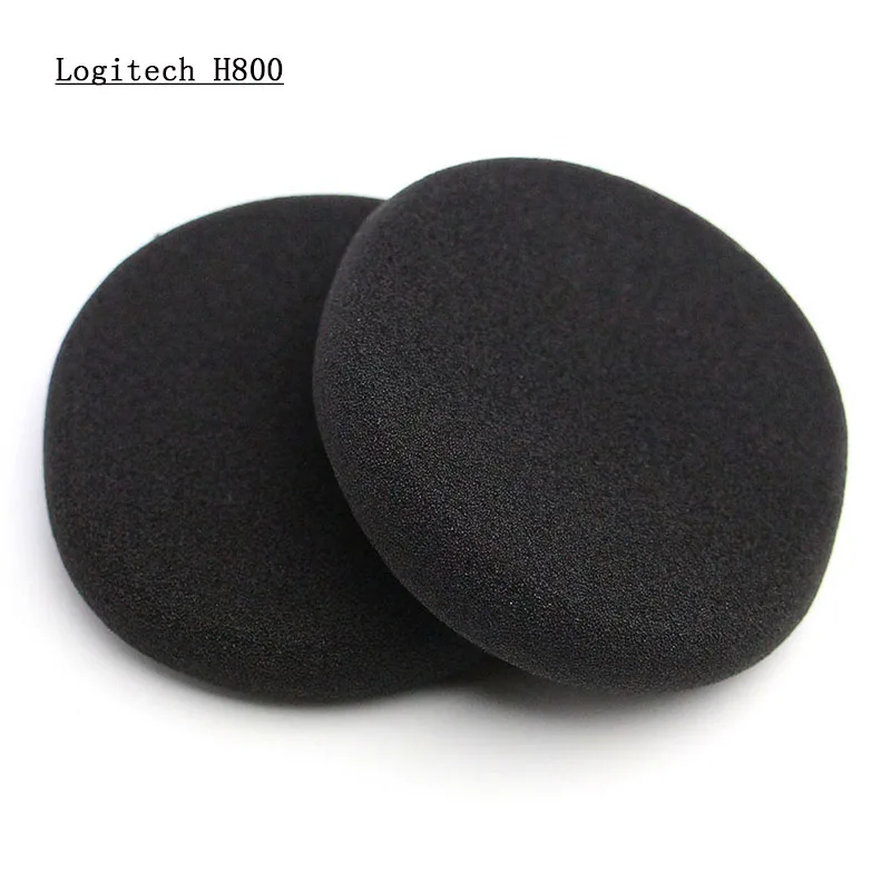 استبدال إسفنجة لينة رغوة يارموف كأس وسادة بطانة للأذن وسادات الأذن ل لوجيتك H800 سوني WH-H800 سماعة أذن