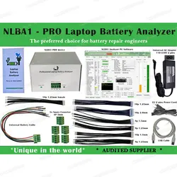 NLBA1-PROラップトップバッテリーアナライザー、テスター充電器、放電器修理ツール