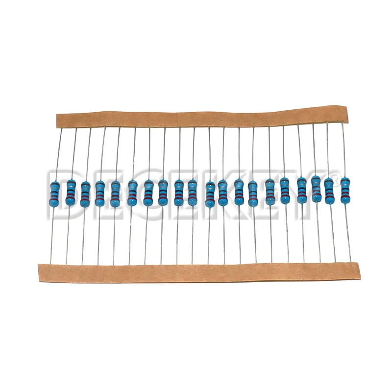 20pcs 2.2 ohm 1/2W 2.2R 2R2 Metal film resistor 1/2W resistance