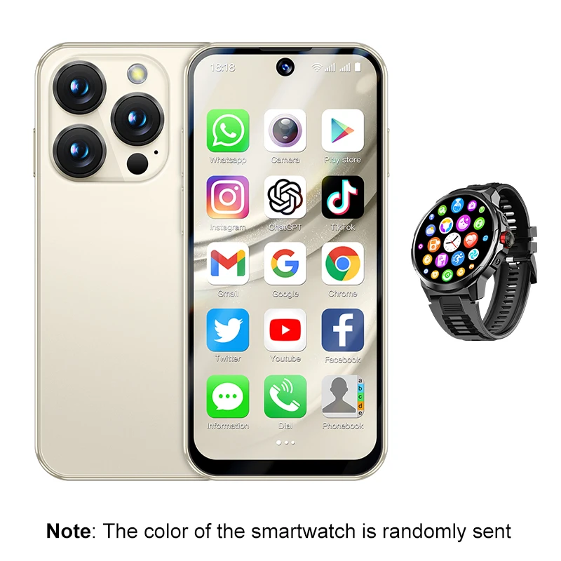 SERVO 19PRO Flagship Mini Smartphone Android12 System 4G Network