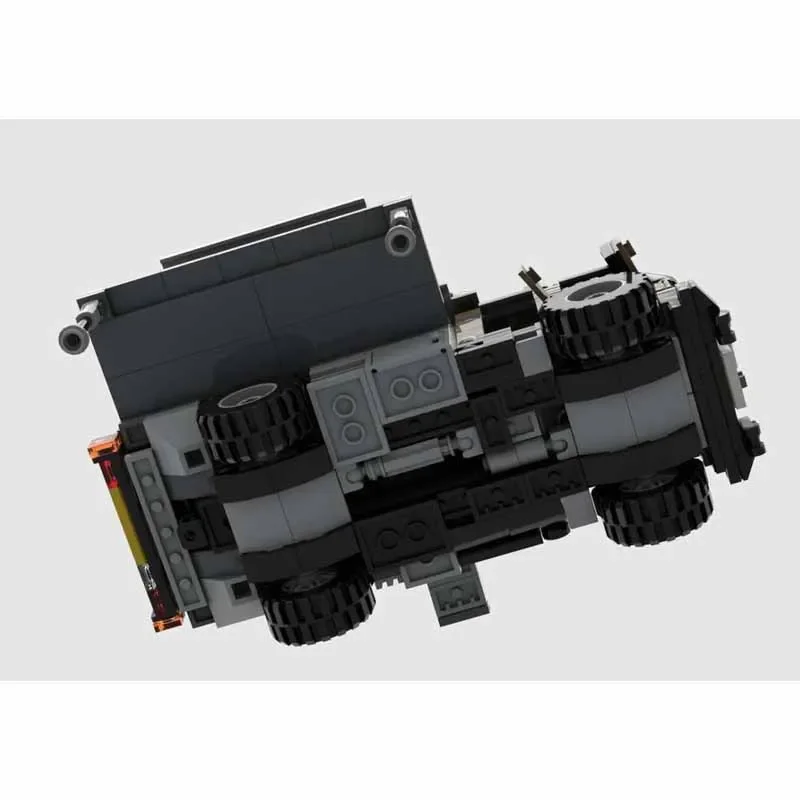 

MOC-142502 Строительные блоки Сверхмощный 4x4 Кемпер Планшетный прицеп Модульный грузовик 604 шт. Детский подарок на день рождения Игрушки