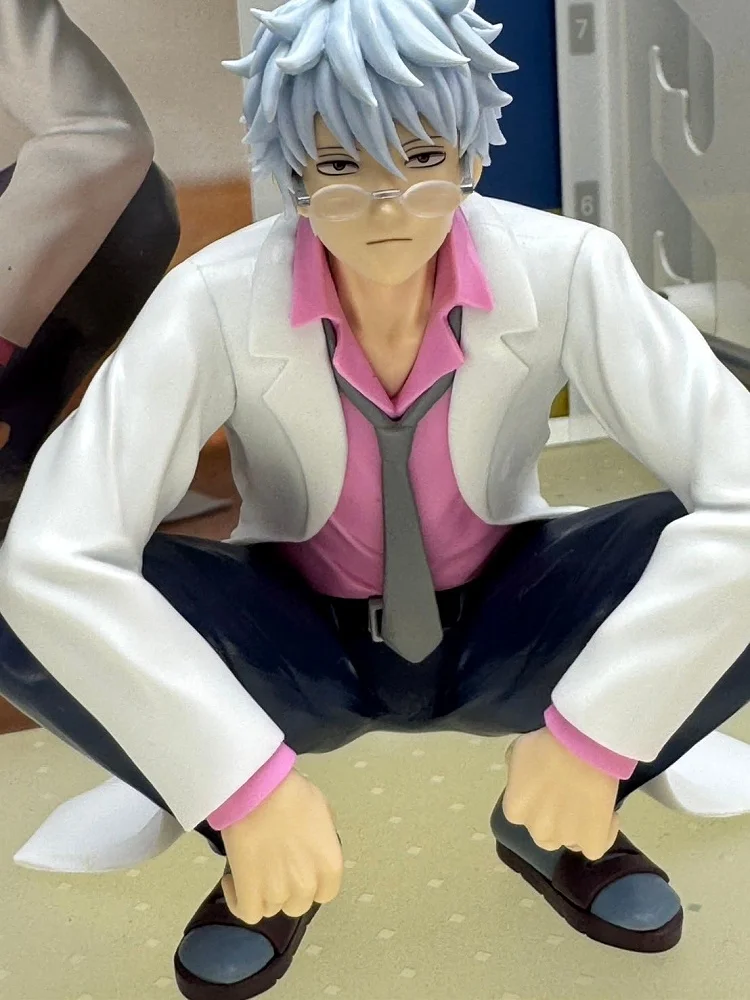 [متوفر] حقيقي 3 سنوات Z الفئة السيد جينبا أنيمي لعبة رانما ساكاتا جينبا نموذج لجسم حلية الصبي لعبة هدية عيد ميلاد