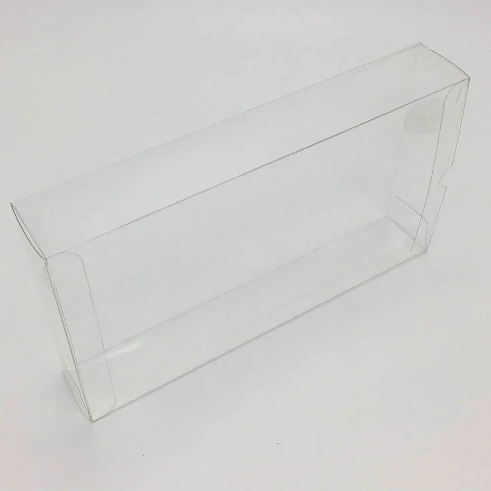 100PCS Transparent clear PET cover For NDSL DS lite game console USA version edition storage display box collect case