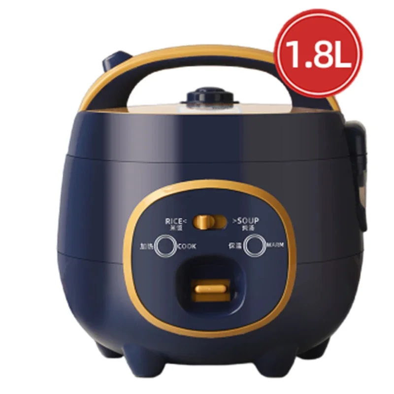 Household 220v Mini Rice Cooker Non-stick Soup Cooker For Home Dormitory Multi-purpose Rice Cooker
