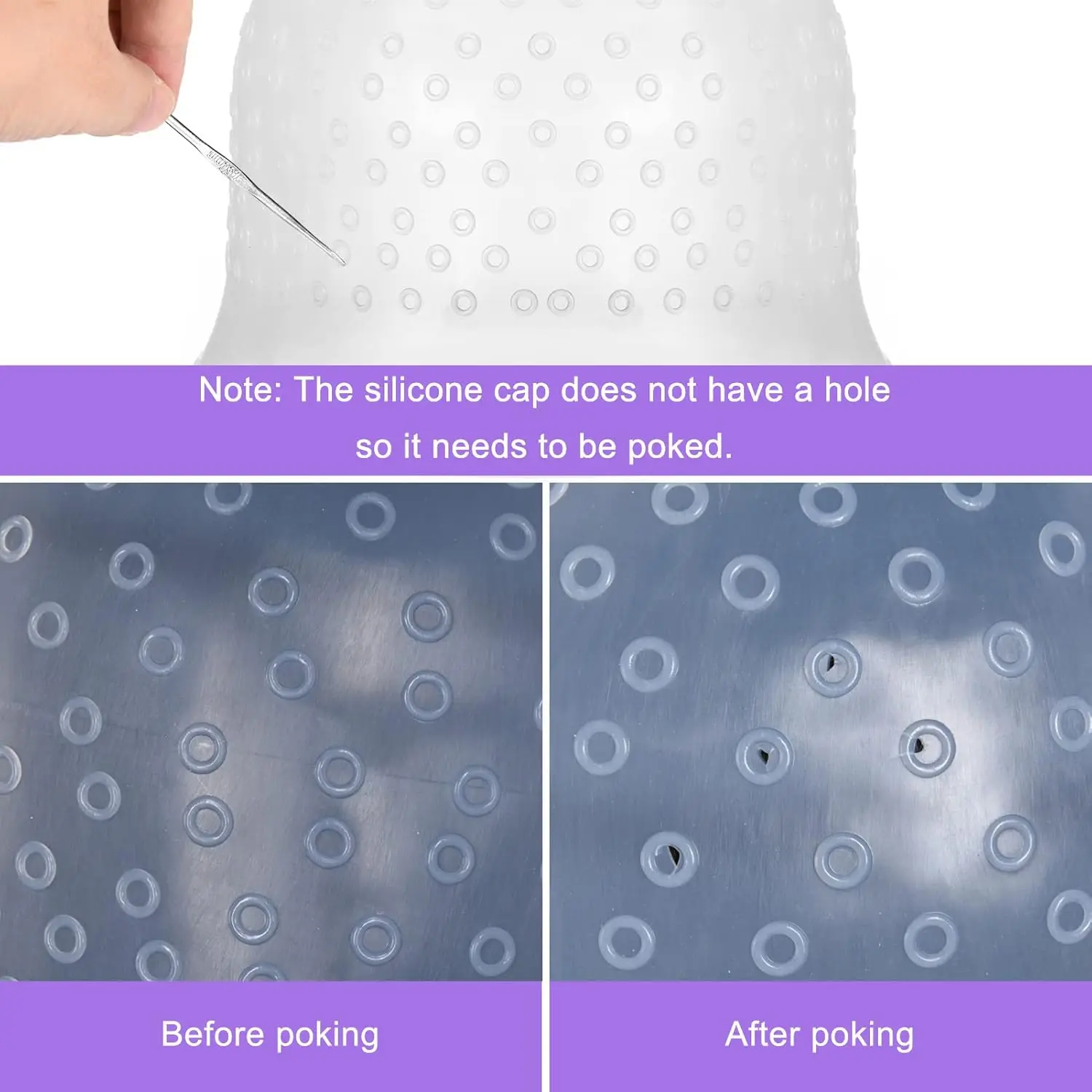 غطاء تسليط الضوء على تلوين الشعر الجديد لعام 2025، غطاء تسليط الضوء على الشعر مع أدوات صبغ احترافية قابلة لإعادة الاستخدام لجميع أنواع الشعر #4