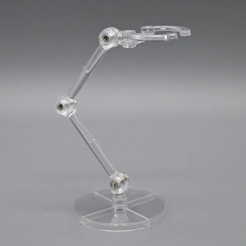 Suporte de Acrílico Transparente para Bonecas BJD Escala 1/12 OB11 GSC YMY SHF Base de Exibição para Coleção de Figuras de Ação