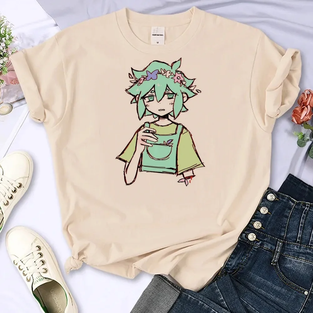 Omori shirt female dollette goth jojifuku Psychedelic graphic shirt party harajuku scene  goth gothic