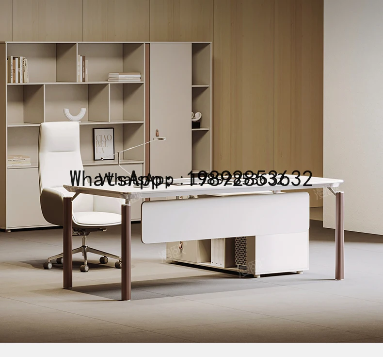 B1 Office Desk Executive Large Desk Simple Modern Fashion Creative President Desk And Chair Set