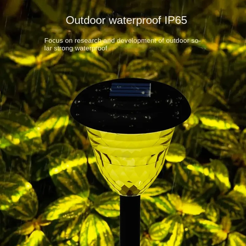 

Solar lights outdoor aisle lights ip65 waterproof lawn lights suitable for courtyard garden landscape paths