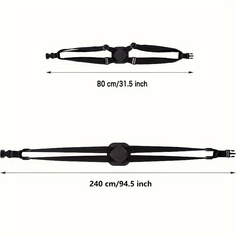 Multifunktionaler Kreuzpackgurt, Gepäckgurt, Koffer-Bindegurt, Gepäcktaschen-Fixiergurt, elastisches Kordelzugband – Detail 5