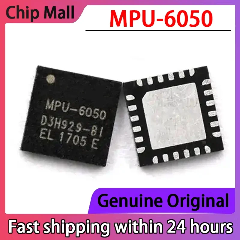 Original MPU-6050 MPU6050 QFN24 Gyroscope 9-axis Programmable Accelerometer Chip