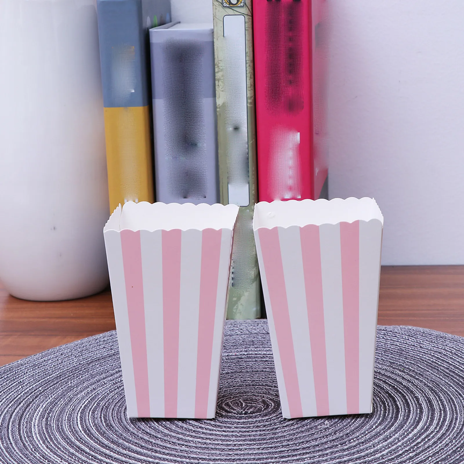 48 Buah Kotak Popcorn Karton B - Food Storage Non Toxic ulasan dan harga