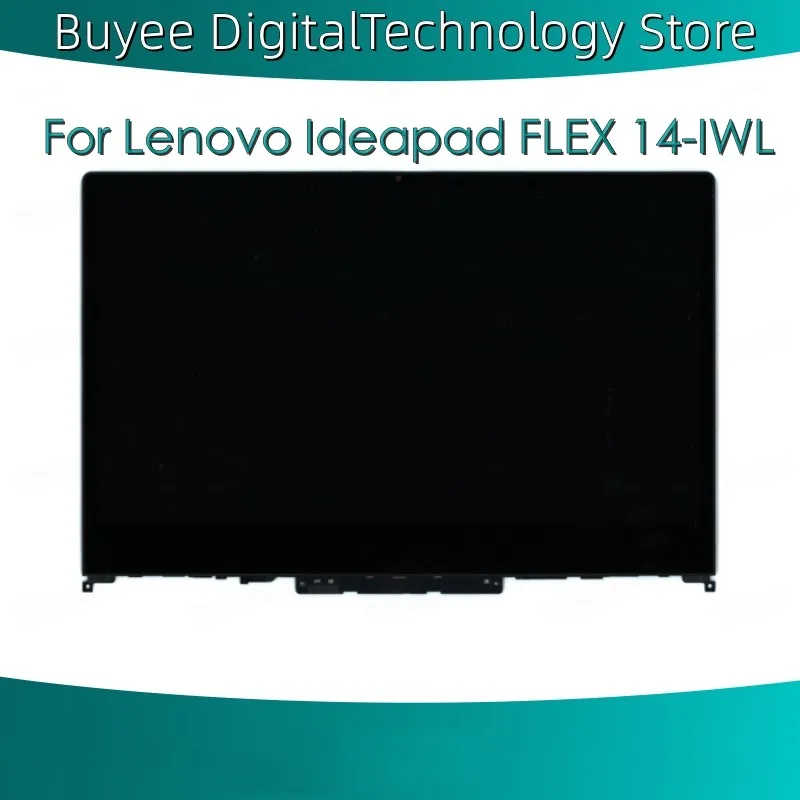 

14 Inch For Lenovo Ideapad FLEX 14-IWL (81SQ) LCD Touch Screen Assembly Display 1920*1080 FHD Digitizer