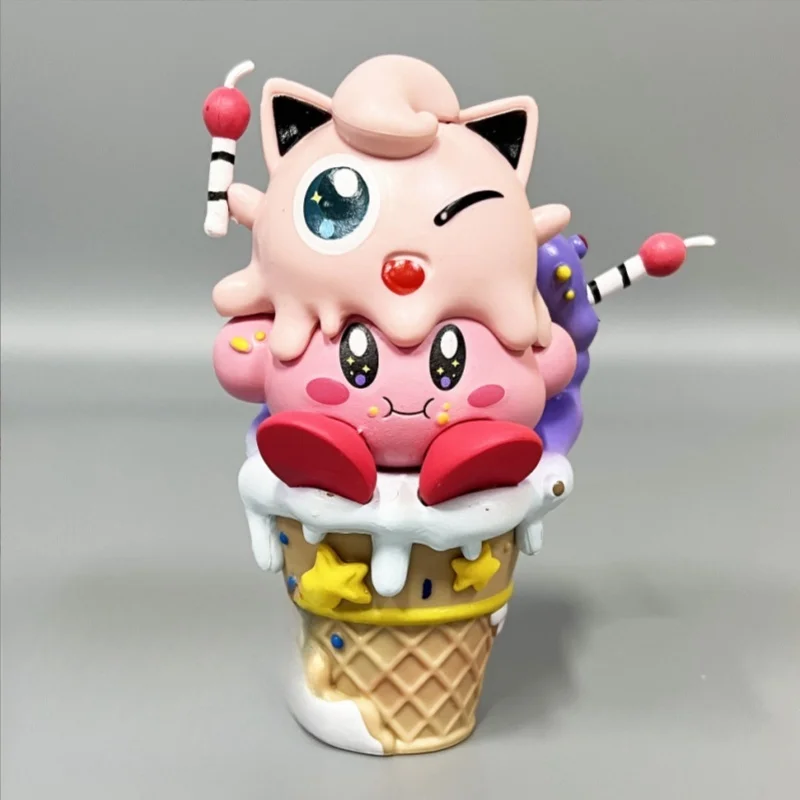 

Hot Pokemon Anime Figure Pikachu Kirby Gk Statue Model Desktop Collection Decoration Doll Toys Children'S Birthday Gifts