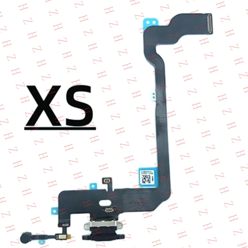 P+ Black Charging Port Dock Board Durable Assembly For Apple iphone XS