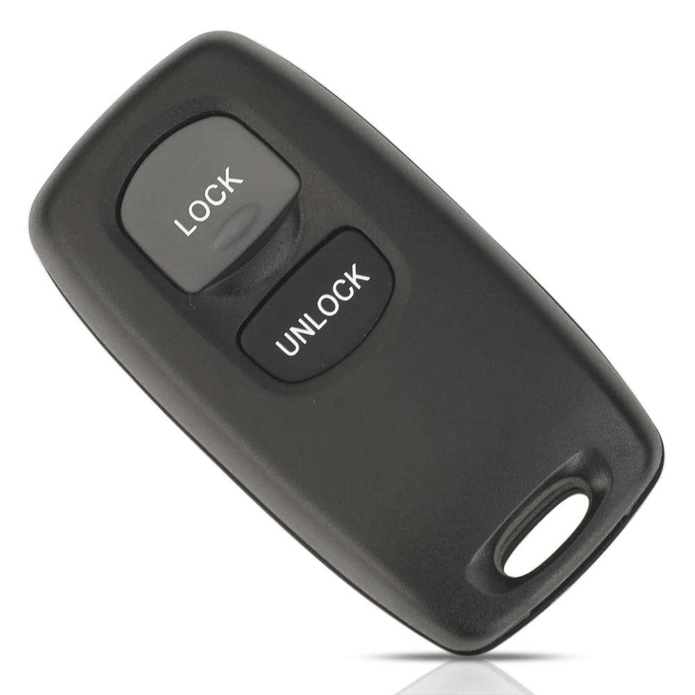 Jingyuqin Control remoto de la caja de la llave del coche para Mazda 2 3 6 para Ford Ranger Everest llave en blanco sin llave 41803 41847 41835 433Mhz FSK