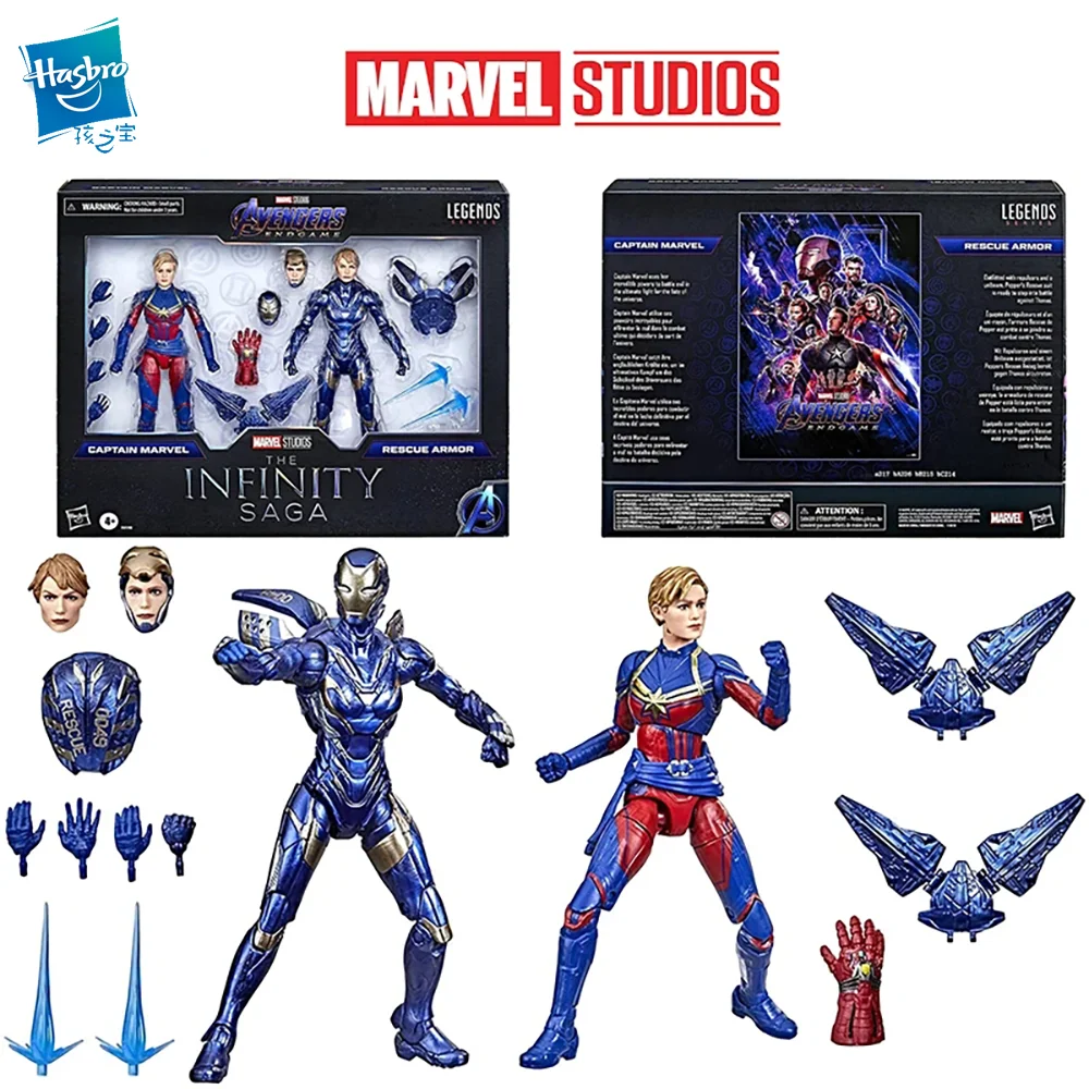 

Hasbro Marvel Legends The Infinity Saga Avengers Endgame Rescue Armor Captain Marvel 6 Inches Children's Toy Gifts Collect Toys