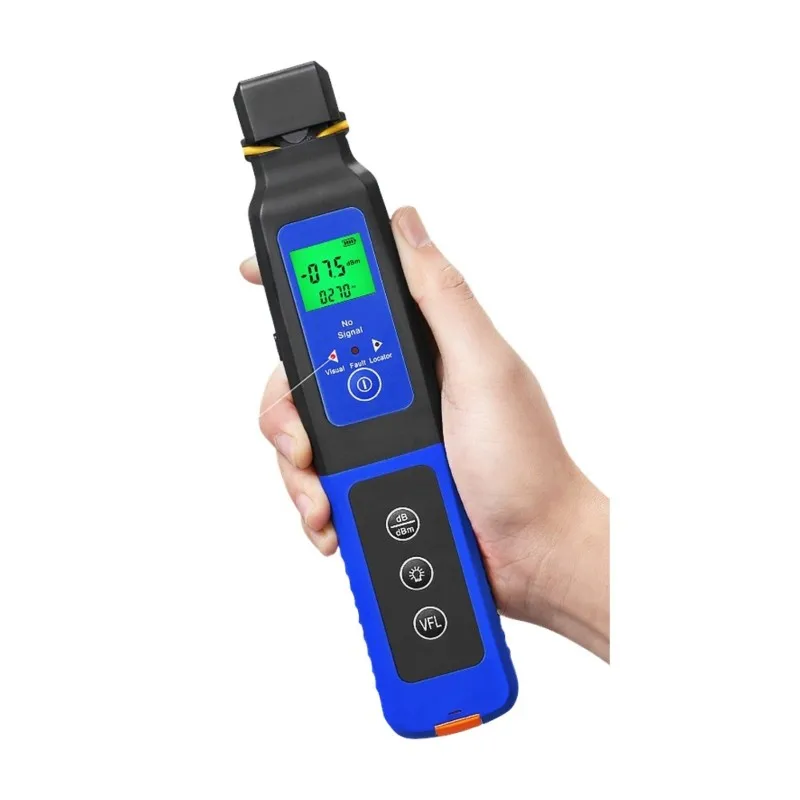A Rechargeable Visual Fault Locator In The C40 Fiber Optic Identifier, Active Fiber Optic Cable Direction Tester