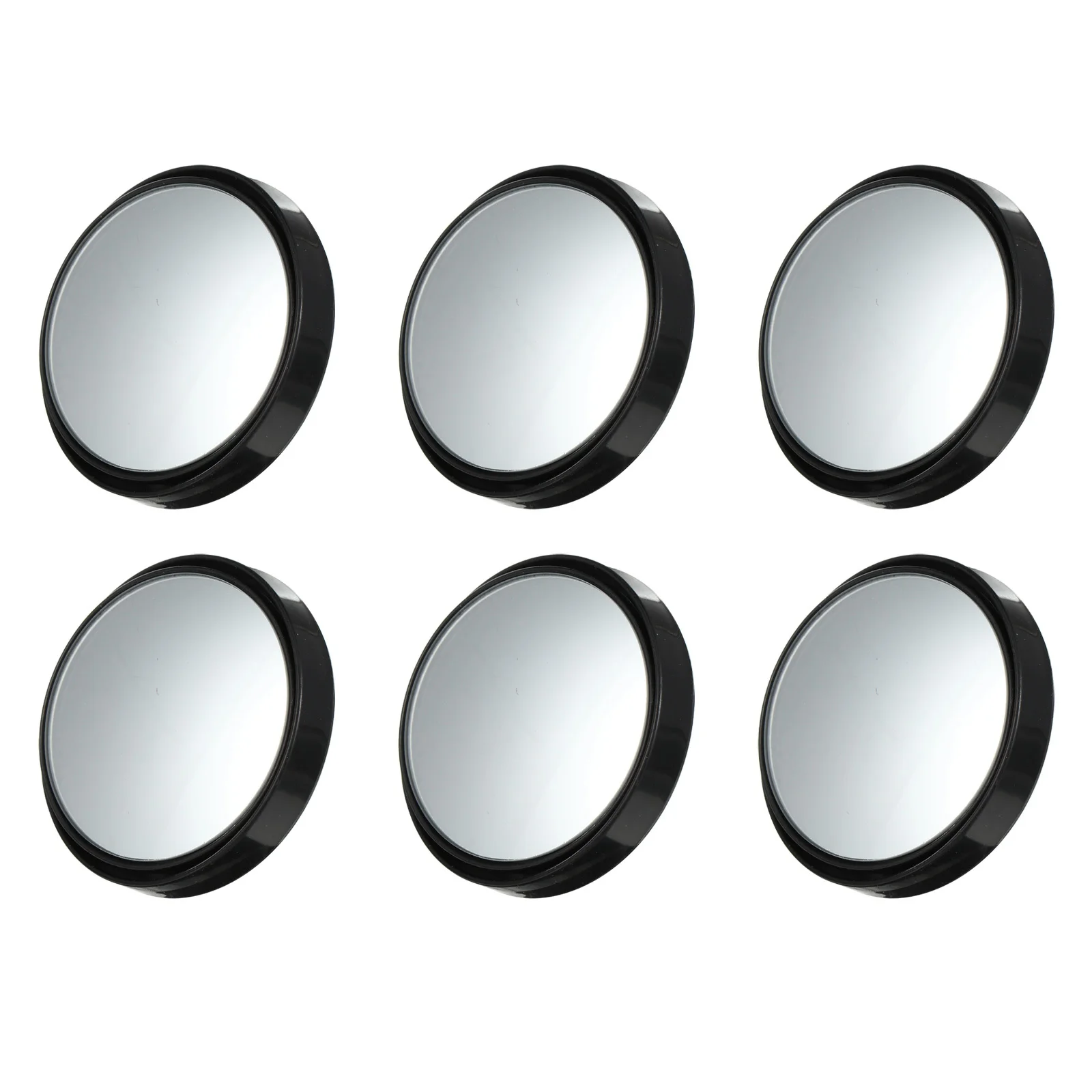 

3Pairs Practical Blind Spot Mirror Car Rear View Auxiliary Rotatable Auto Rearview Wide Angle Durable Auxiliary Mirror