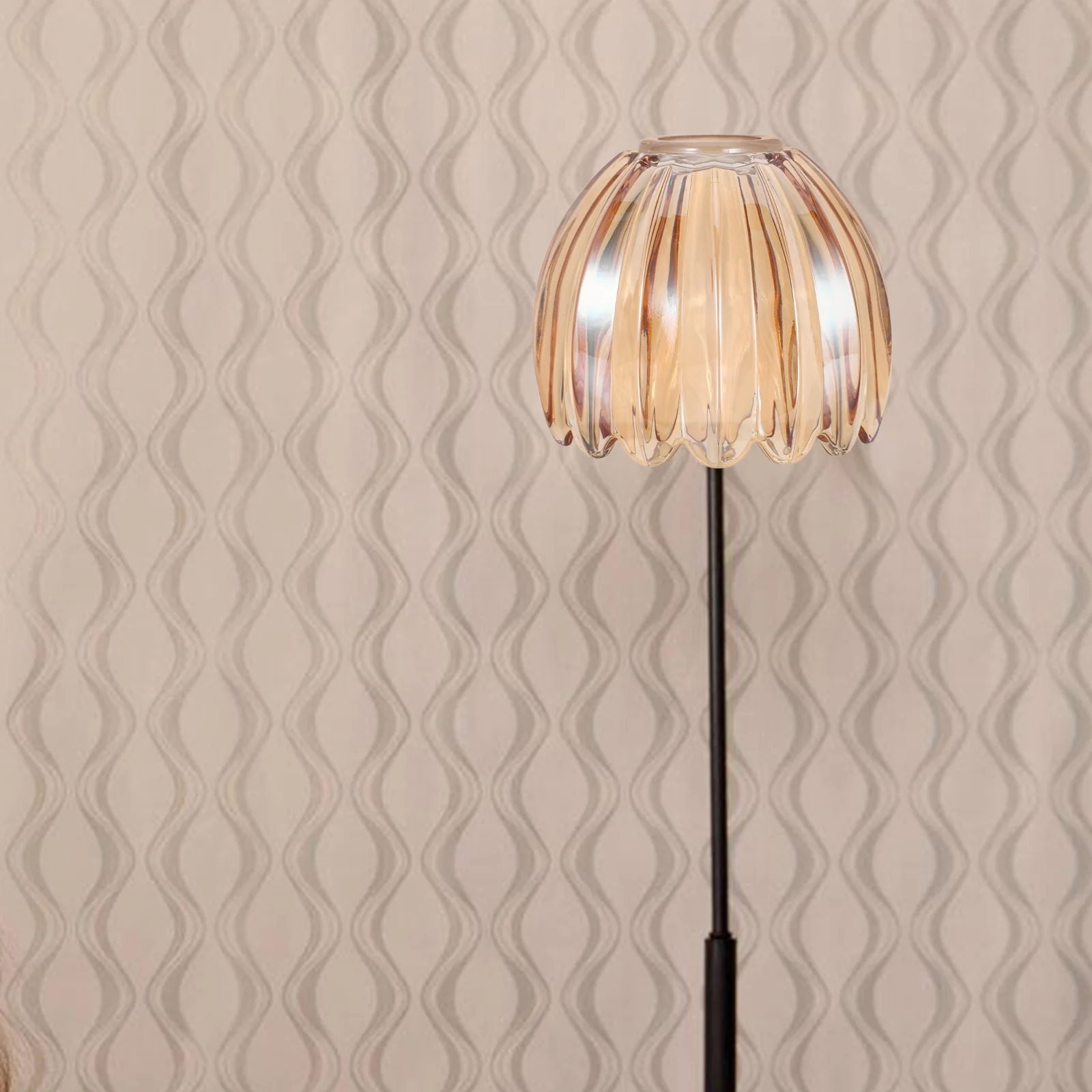 

Изысканный абажур из янтарного стекла ручной работы для подвесных потолочных настенных настольных ламп, универсальное домашнее освещение