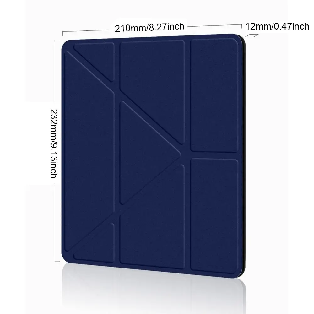 Multi-folding Stand Smart Case PU Leather Ultra Slim eReader Cover Auto Wake/Sleep Soft for Kindle Scribe 10.2 inch 2024