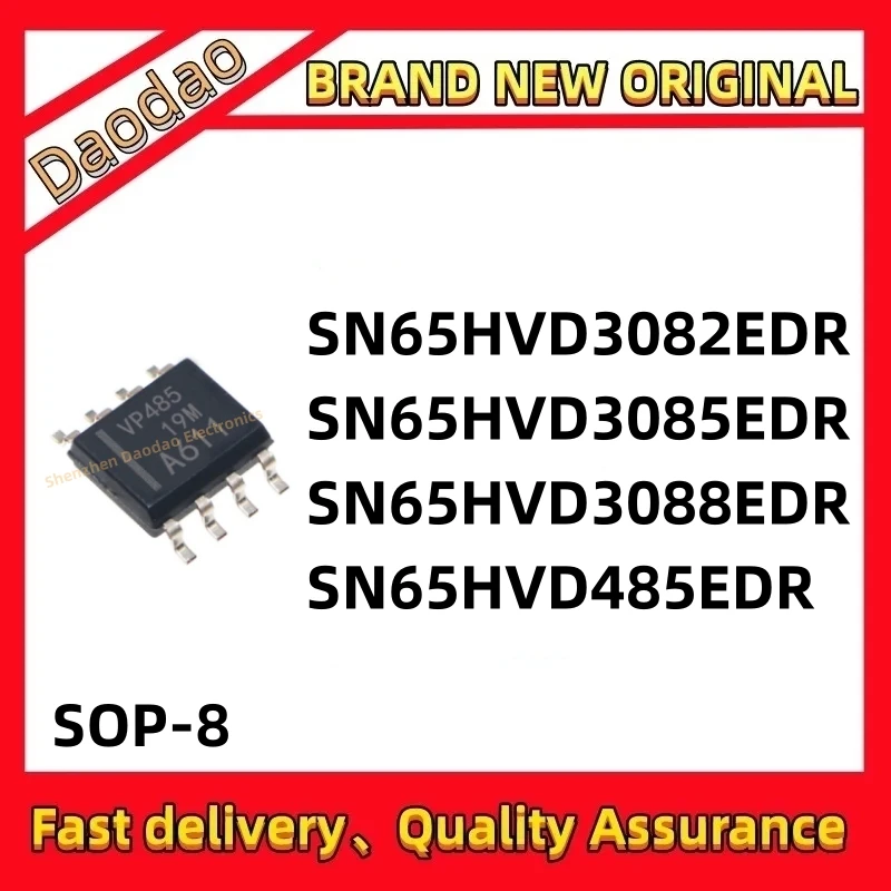 10Pcs SN65HVD3082EDR VP3082 SN65HVD3085EDR VP3085 SN65HVD3088EDR VP3088 SN65HVD485EDR VP485 SN65HVD IC Chip SOP-8 New original