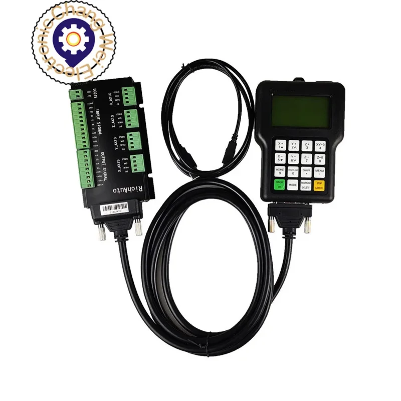 Bộ điều khiển CNC richaute DSP a11e a18e 3 trục 4 trục USB hệ thống điều khiển từ xa, hỗ trợ đa đầu thay thế và g Mã