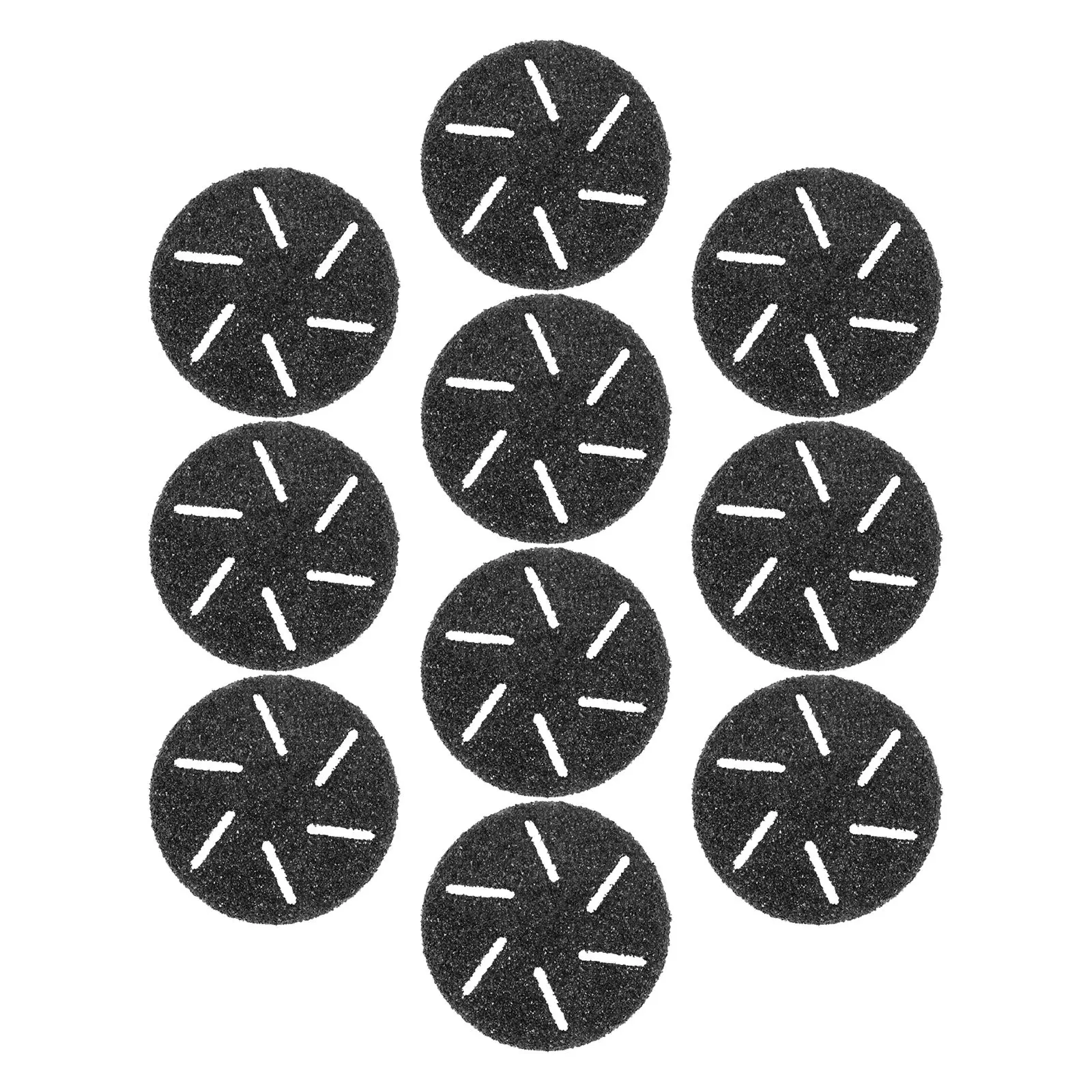 

10pcs Foot File Roller Heads Coarse Electric Replacement Supplies Tools Dead Callus Removing Foot Cleaning Nail File