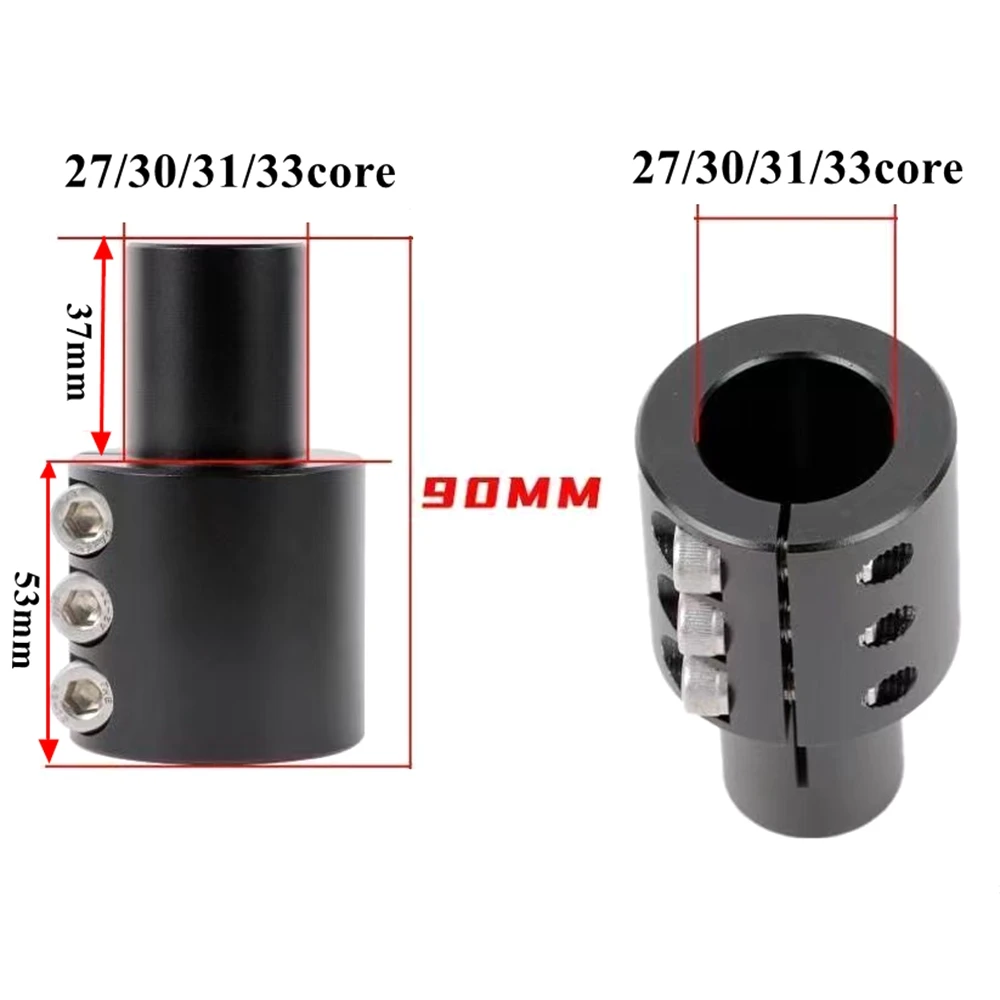 Motorcycle Front Shock Absorber Extender Height Heighten Adapter Riser 27-33core For Motorbike E-scooter Shock Height Increaser