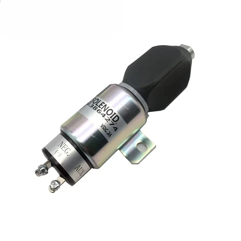 

3864274 Solenoide de parada de apagado de combustible de motor diésel Cummins de 12V/24V 1751-2467UIB1S5A SA-3933-24 pieza de ge