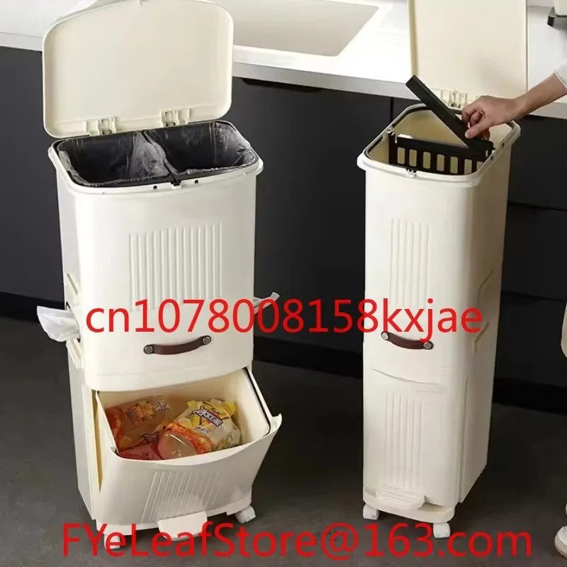

Kitchen with cover plastic trash can with wheels trash can bedroom living room office
