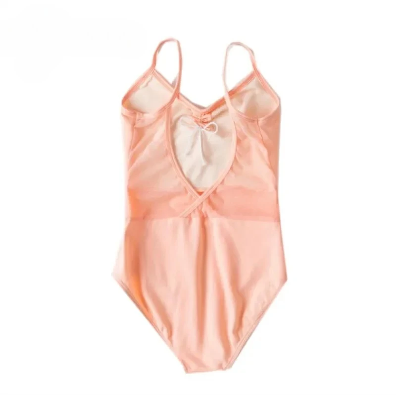 Classics V-Neck Camisole Leotard Gymnastic Ballet Dance Tutu Dress Camisole Leotard Skirt Extra Big New Arrival Lace Slim Girls'