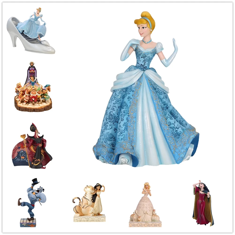 Cinderella Fairy Tale Flat Acrylic Decoration Aladdin's Magic Lamp Stone Crafts Bag Keychain Pendant Witch Tamer Character Craft