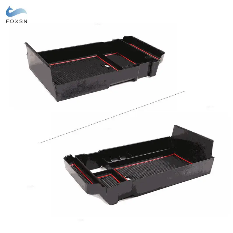 For Mazda CX-30 2019 2020 Car Center Control Armrest Storage Box Tray Cover Interior Accessories Trim