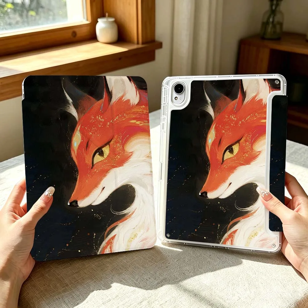 Red Fox Aesthetics For Huawei MatePad Pro SE Honor Pad 9 V9 GT X9 10.8 11 13.2 inch Pro 3Y Tablet Case Cover