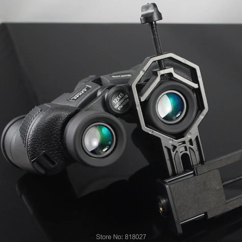 Telescope Monocular Phone Holder Spyglass Phone Mount Universal Multifunction Clip Connect Astronomical Binocular Take Pictures