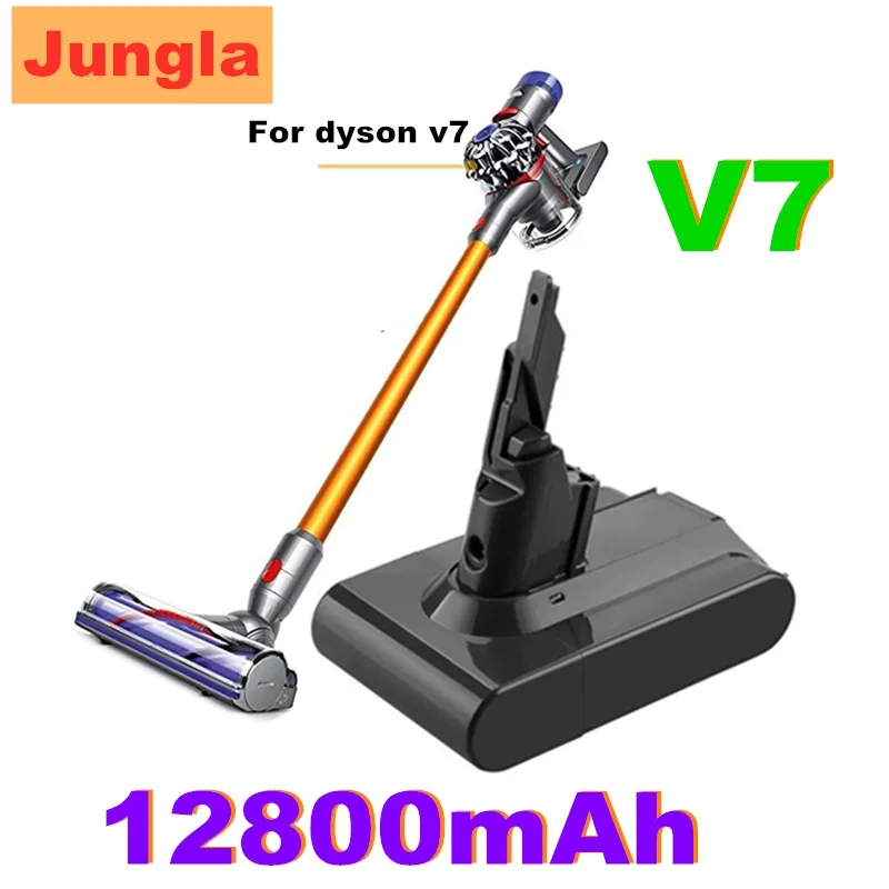 

Оригинальный литий-ионный аккумулятор 21,6 в 12800 мАч V7 Ач для пылесоса Dyson V7 Absolute V7, Сменный аккумулятор для электроинструментов