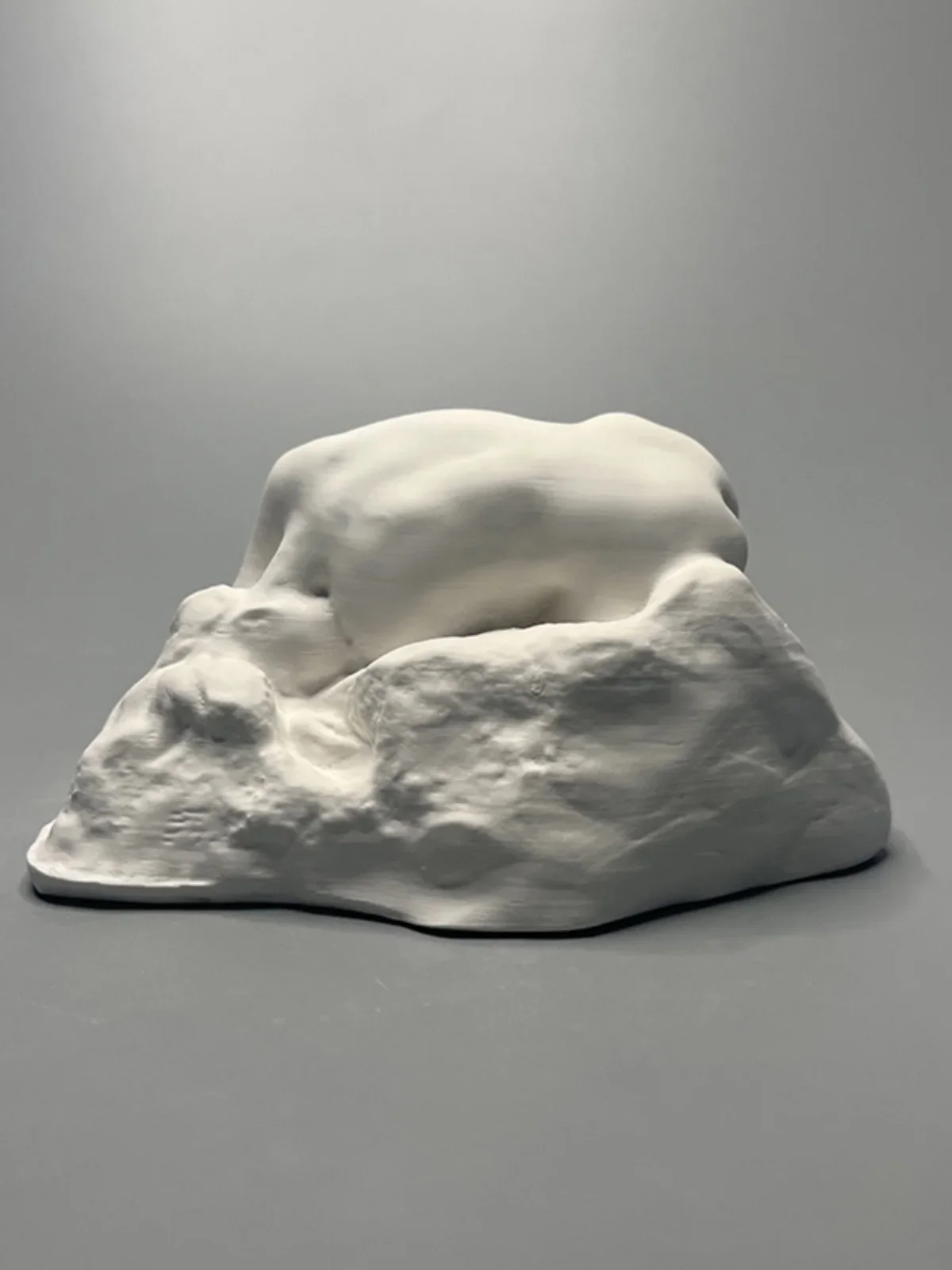 Rodin's "Danaide" Museum Reproduction Sculpture Plaster Statue Home Decorative Art Desktop Ornament Gift