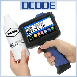 DCODE 1790PLUS 12.7mm Portable Printer Handheld Inkjet Printer Text QR Barcode Batch Number Logo Image Date Printing Machine