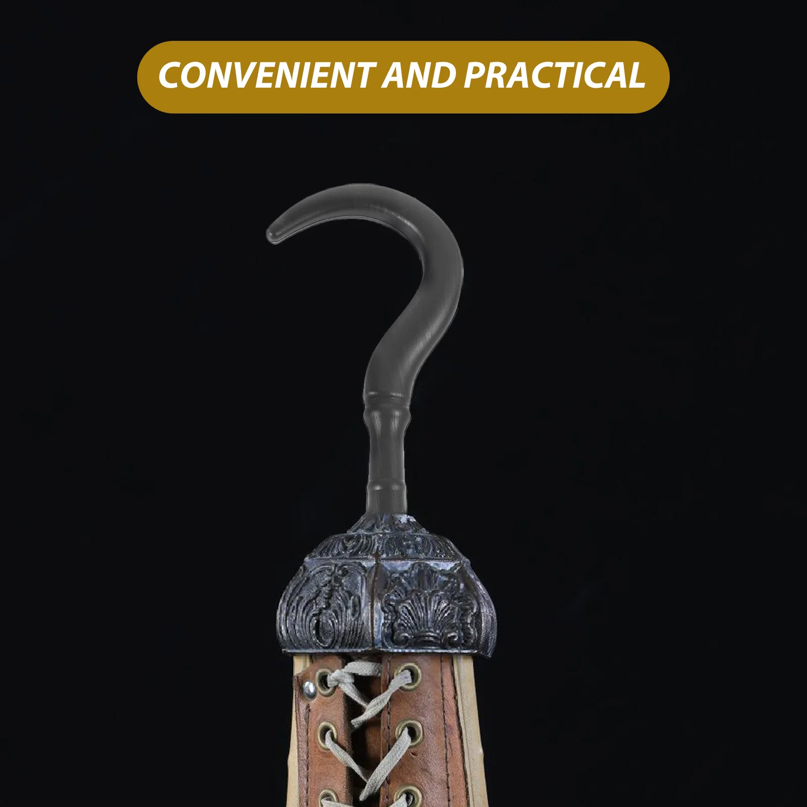 ชุดอุปกรณ์คอสเพลย์โจรสลัด 4 ชิ้น พร้อมตะขอเกี่ยวมือ ทำจากพลาสติกเหมือนจริง สำหรับเด็กและผู้ใหญ่ ใช้สำหรับงานปาร์ตี้ฮาโลวีน ตกแต่งธีมโจรสลัด ชุดทำเอง