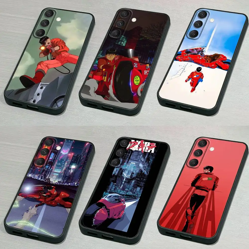 

A-Akira 1988 F-Film Phone Case For Samsung S 25,24,23,22,30,21,10,9,Ultra,Plus,Lite,FE,4,5G Black Soft Case