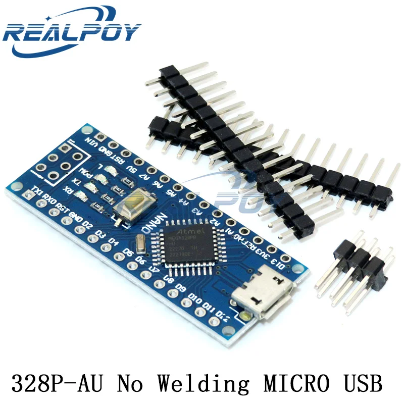 NANO V3.0 3.0 Controller Terminal Adapter Erweiterungsplatine Einfache Erweiterungsplatte für Arduino AVR ATMEGA328P